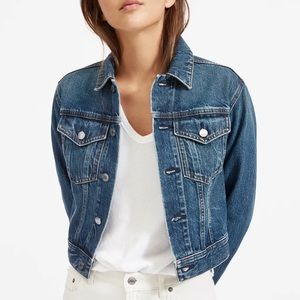 Everlane Shrunken Denim Jacket